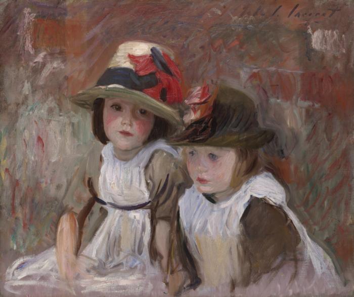 John Singer Sargent Village Children oil painting image